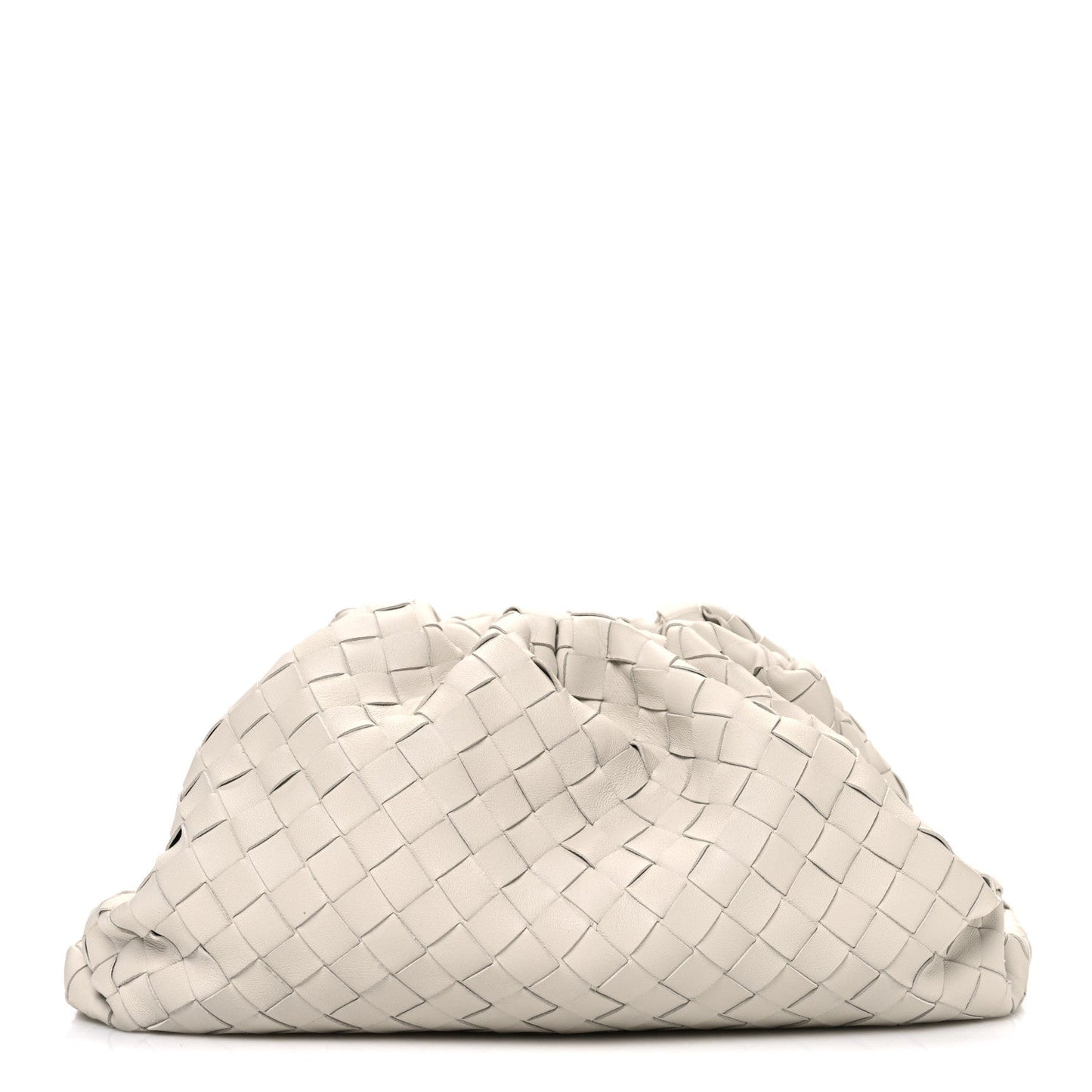 Nappa Maxi Intrecciato The Pouch Oversized Clutch Plaster