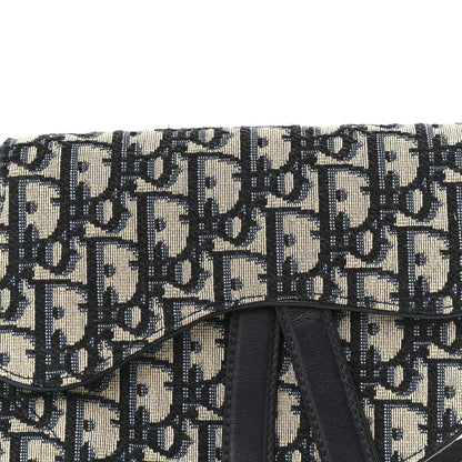 Oblique Saddle Belt Pouch Blue