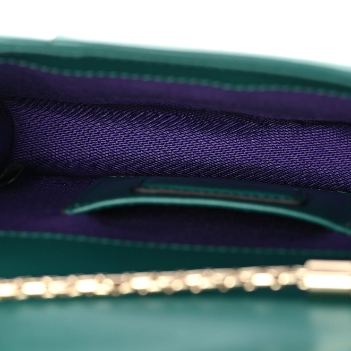 Calfskin Small Serpenti Forever Snake Strap Crossbody Bag Emerald Green