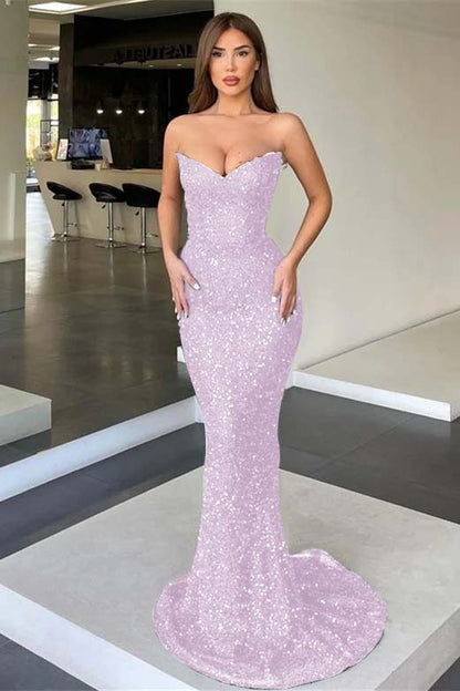 Sexy Long Sleeves Mermaid Prom Dress Black Online
