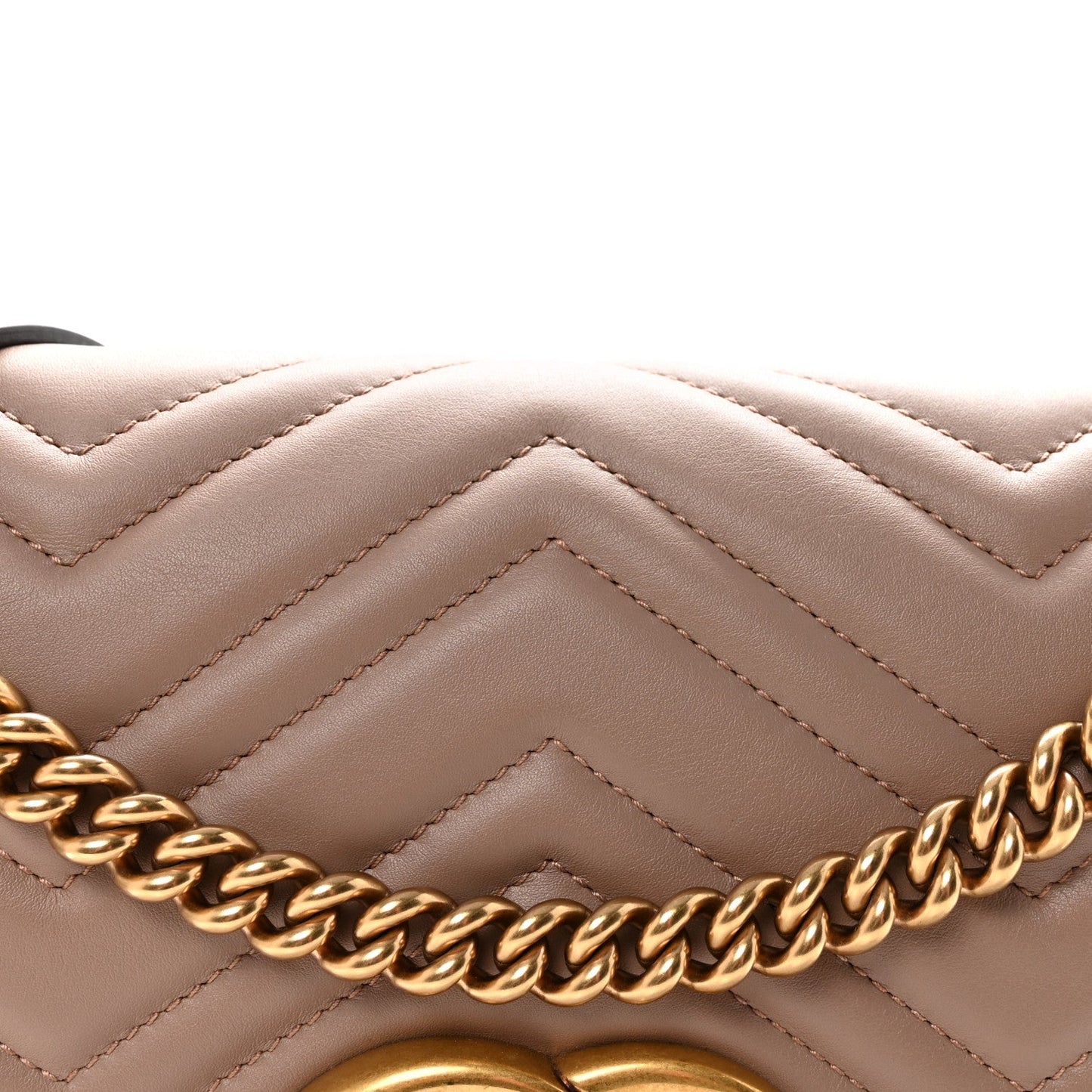 Calfskin Matelasse Medium GG Marmont Shoulder Bag Porcelain Rose