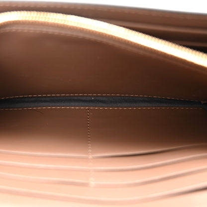 Vitello Soft F is Fendi Bi-Color FF 1974 Embossed Continental Envelope Wallet On Chain Maya Black