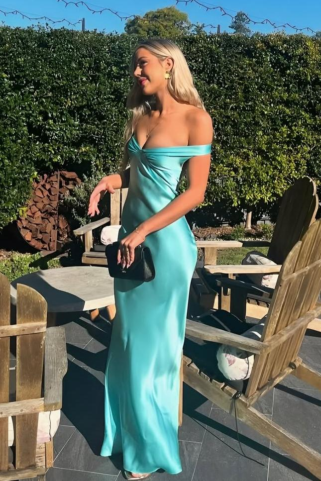 Chic Sleeveless Off-Shoulders Mermaid Prom Dress