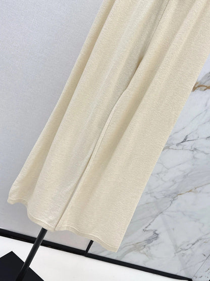 DIOR 25S WIDE-LEG CASHMERE PANTS 570