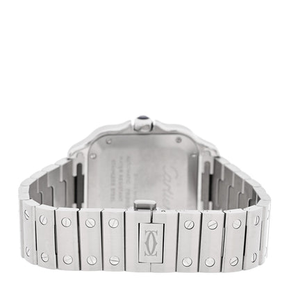 Stainless Steel 35mm Santos de Cartier Automatic Watch