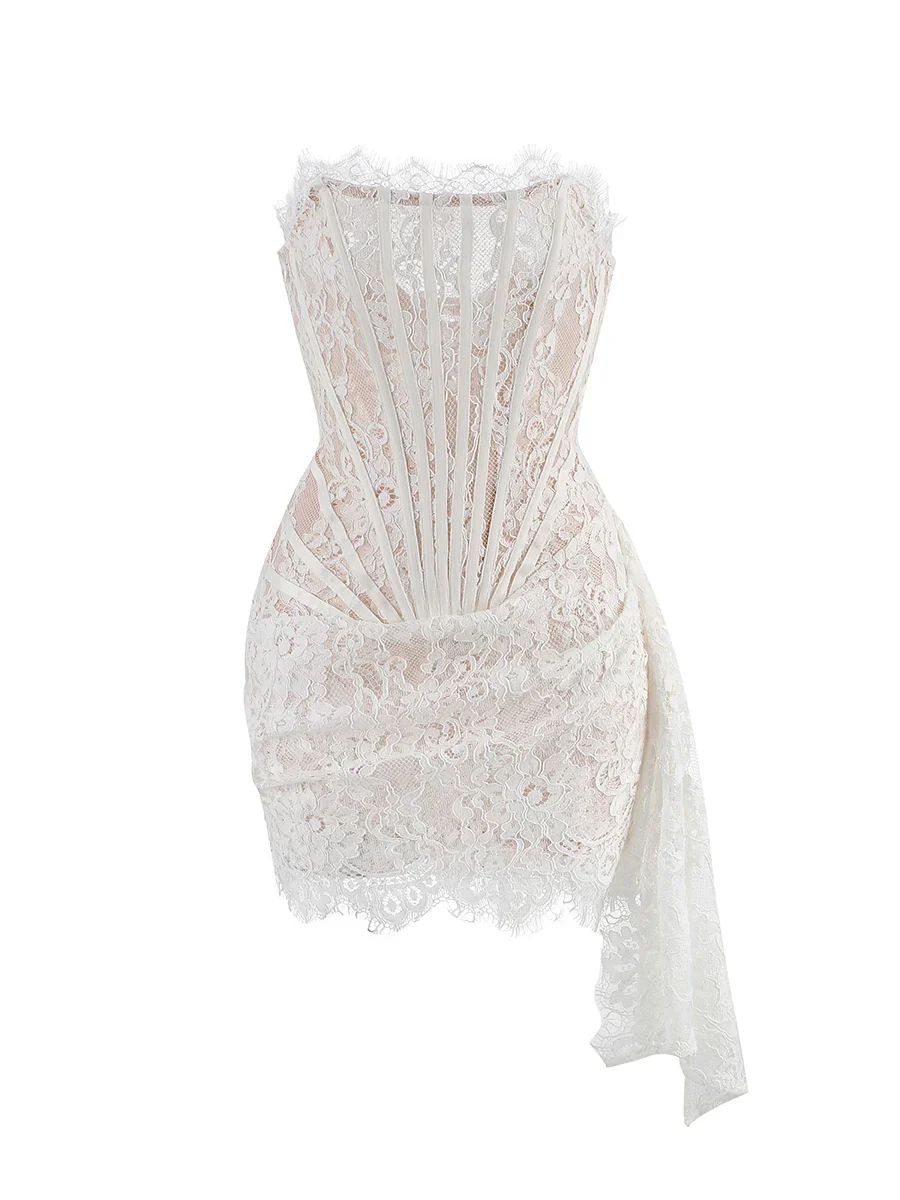 Sexy Black Lace Homecoming Dress Cocktail Dress SH1459