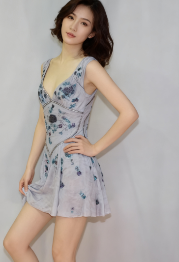 Vintage A line V Neck Light Gray Chiffon Formal 8th Grade Homecoming Dress Summer Middle School Hoco Dresses Birthday Outfits W1154