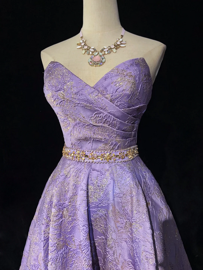 Unique A Line Sweetheart Satin Lilac Lace Short Mini Formal 7th Grade Homecoming Dresses Middle School Short Cocktail Night Dress Hoco Outfits DH1439