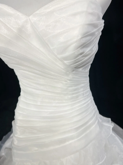 Retro Wedding Dress 1950s 1940s Ball Gown Spaghetti Straps White Long Wedding Dresses Bridal Gowns Brides Gown DH555