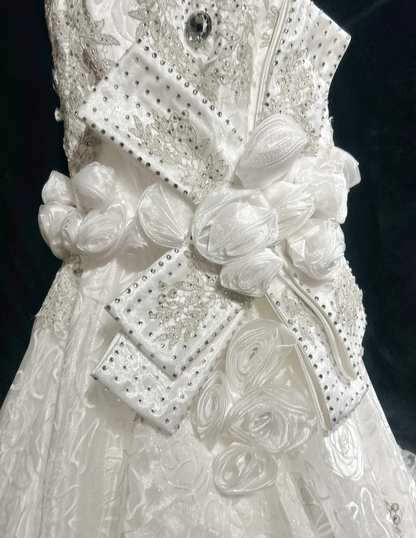 Retro Wedding Dress 1950s 1940s Mermaid Spaghetti Straps Tulle Long Wedding Dresses Bridal Gowns Elegant Brides Gown DH566