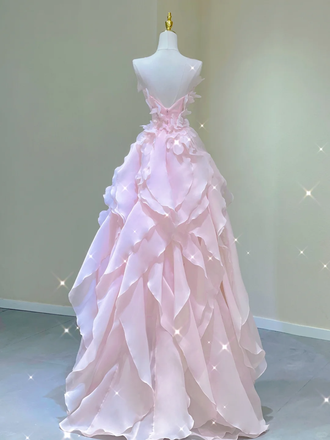 Pretty Ball Gown Strapless Long Prom Dresses Graduation Dress High School Classy Evening Dresses DP384