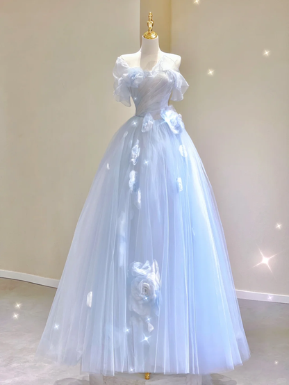 Pretty Ball Gown Strapless Long Prom Dresses Graduation Dress High School Classy Evening Dresses DP384