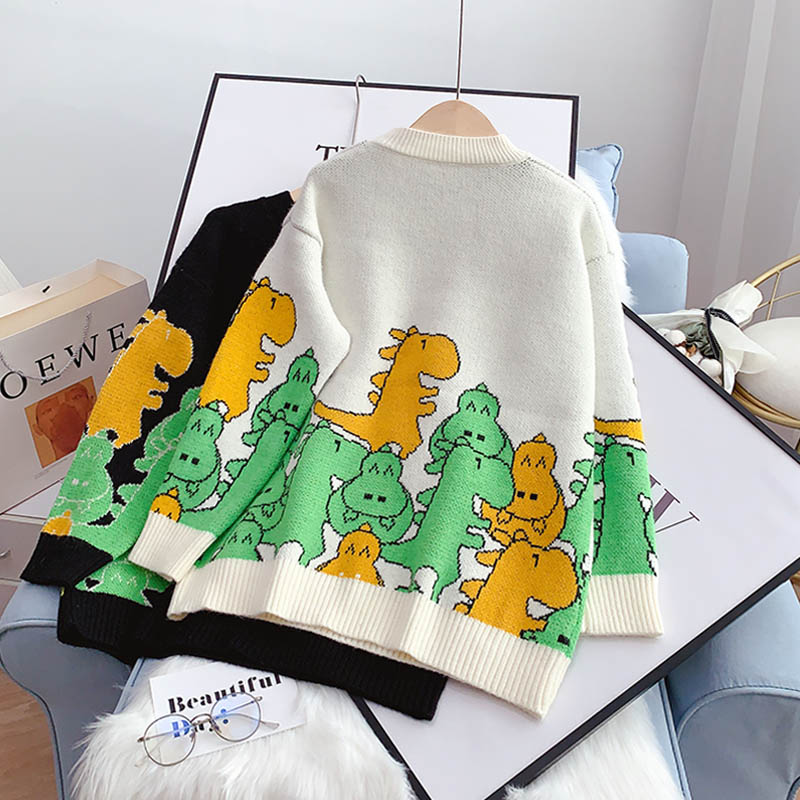 Dinosaur Long Sleeve Sweater HZ1024