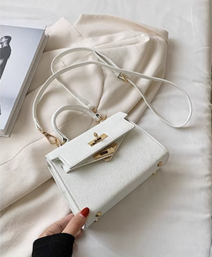Black bag new style bag women's fashion high-end crocodile pattern crossbody stylish handbag ED0086