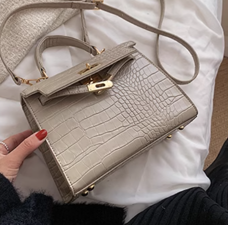 bag new style bag women's fashion high-end crocodile pattern crossbody stylish handbag HZ1024