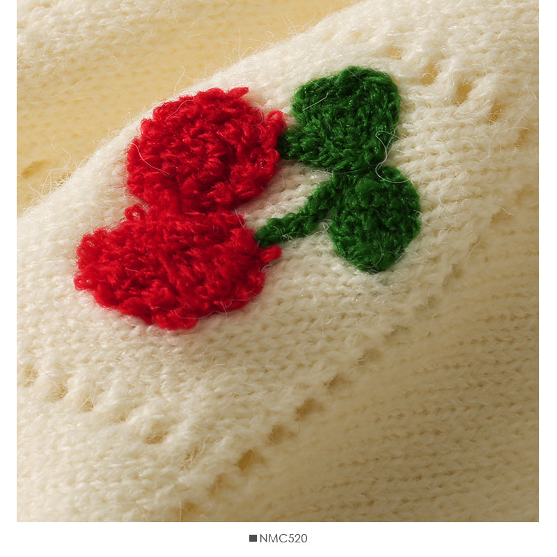 Cardigan Cherry Sweater HZ1024