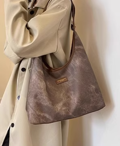 Commuter large bag women's new fashion shoulder bag large capacity students tote bag ED0089