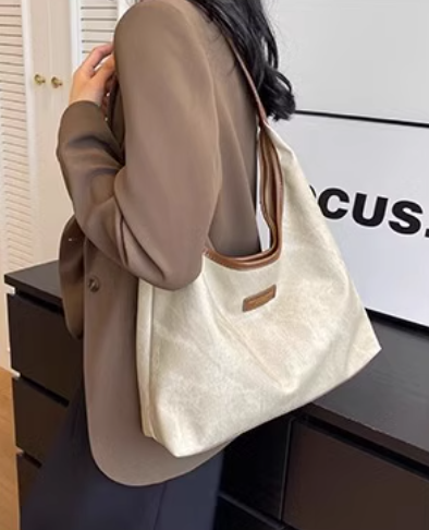 Commuter large bag women's new fashion shoulder bag large capacity students tote bag ED0089