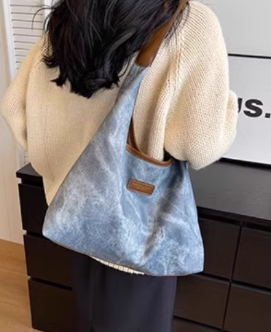 Commuter large bag women's new fashion shoulder bag large capacity students tote bag ED0089