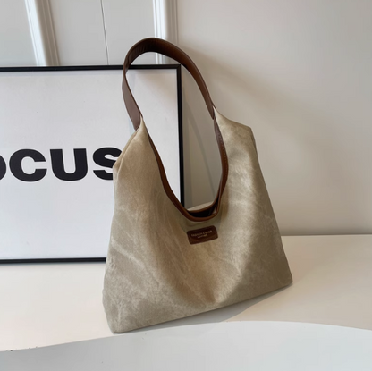 Commuter large bag women's new fashion shoulder bag large capacity students tote bag ED0089