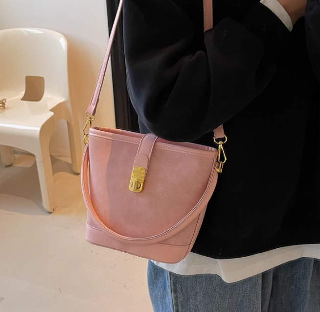 Fashion commuter bucket bag messenger bag ED01004