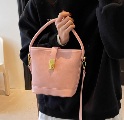 Fashion commuter bucket bag messenger bag ED01004