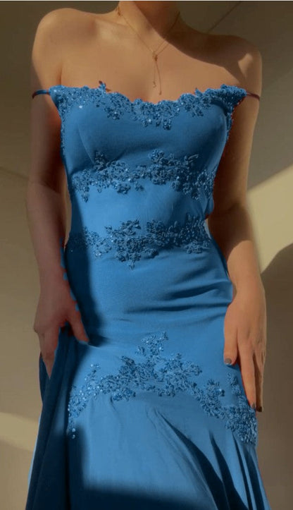Vintage Grape  Spaghetti Straps Sheath Chiffon Prom Dress With Beads  ED01207