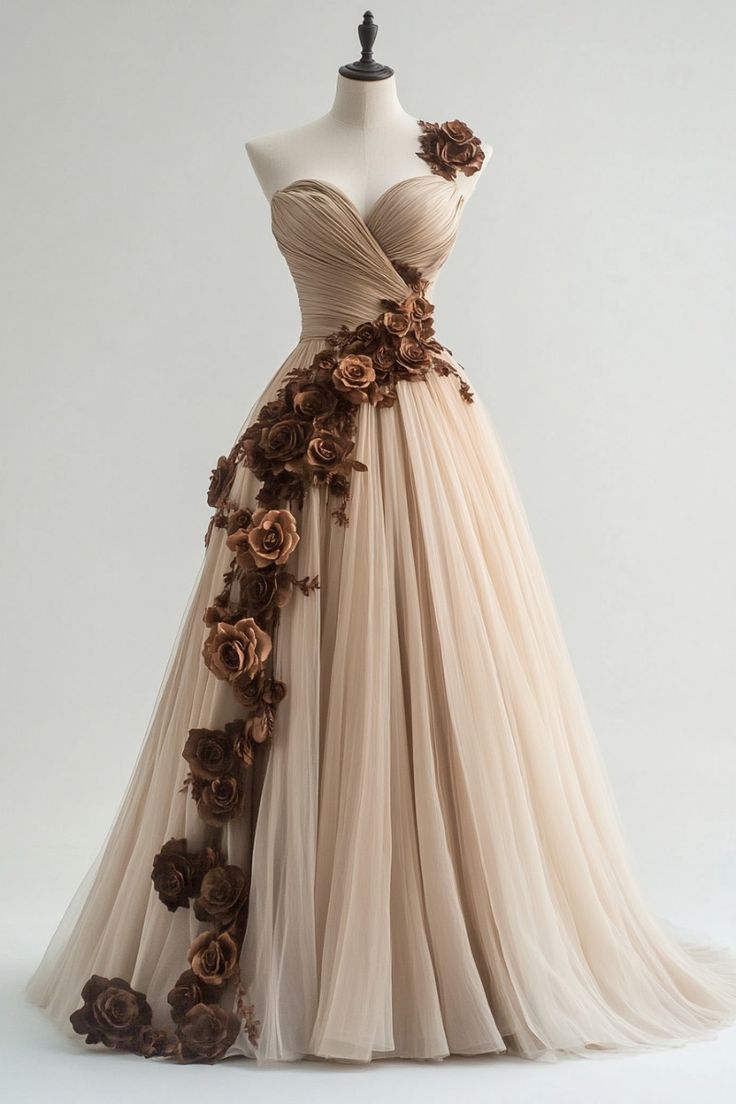 ElegantA-line Sweetheart Quinceañera Dress Tulle Applique Ball Gown Long Prom Dress Wedding Dress ED01491