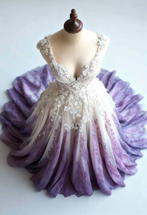 A-line Straps Tulle Beaded Long Prom Dress Applique Sweetheart Neck Evening Gown ED01554