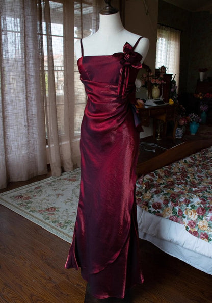 _¤ï_90s Retro Chiffon Ruffles Prom Dress __Charming  Evening Dress for Quinceanera&Graduation ED01709