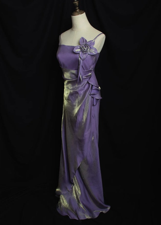 _¤ï_90s Retro Chiffon Ruffles Prom Dress __Charming  Evening Dress for Quinceanera&Graduation ED01709