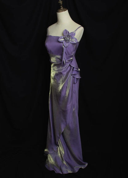 _¤ï_90s Retro Chiffon Ruffles Prom Dress __Charming  Evening Dress for Quinceanera&Graduation ED01709