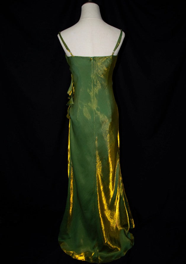 Retro Chiffon Ruffles Prom Dress ??Charming Evening Dress for Quinceanera&Graduation HZ1024
