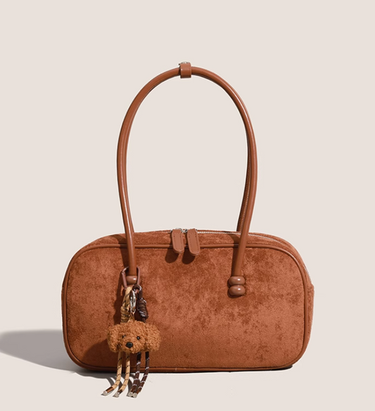 autumn and winter retro frosted shoulder bag HZ1024