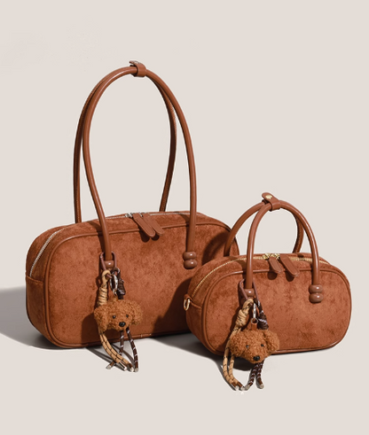 autumn and winter retro frosted shoulder bag HZ1024