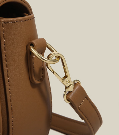autumn and winter niche design saddle bag retro versatile hand-held shoulder messenger bag HZ1024
