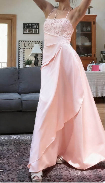 Elegant Spaghetti  Straps A-Line Fuchsia Beaded Satin Prom Dresses Gorgeous Wedding Guest Dresses with Shawl ED01737