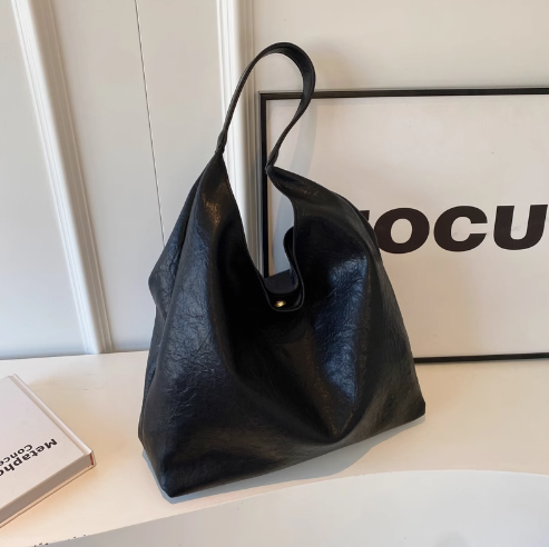 and winter fashion simple high-end shoulder bag casual versatile large capacity tote bag HZ1024
