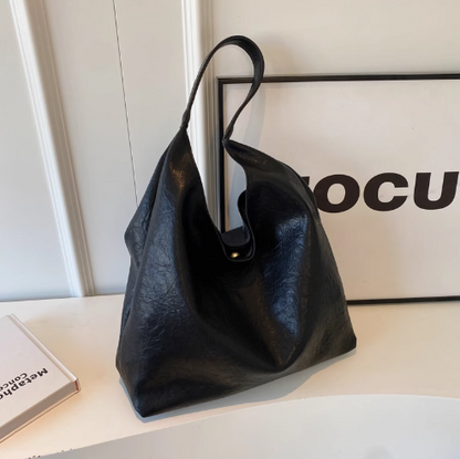 Autumn and winter fashion simple high-end shoulder bag casual versatile large capacity tote bag ED0176