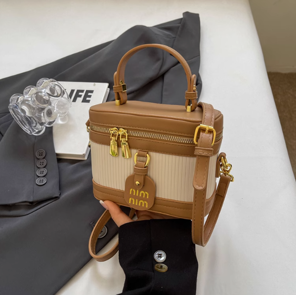 contrast color crossbody bag HZ1024