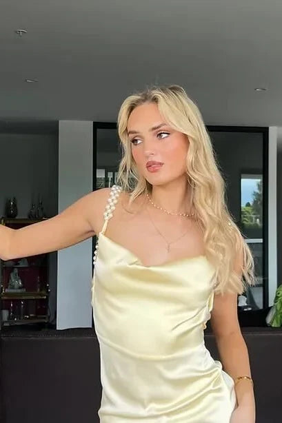 __Romantic Yellow Pearl Strap Prom Dress for Birthday&Quinceanera-_Glam Satin Sexy Backless Evening Dress ED01913