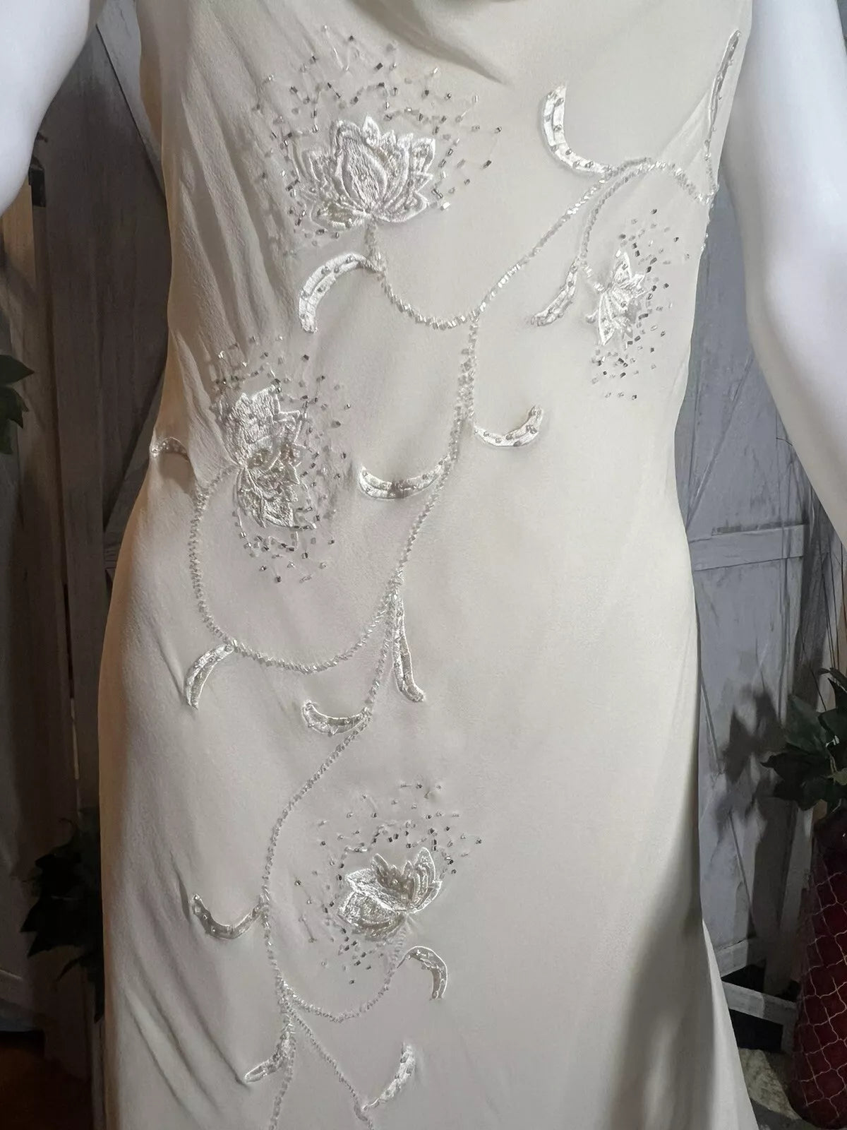 Fairytale White Chiffon Short Prom Dress Vintage Applique Beading Party Dresses HZ1024