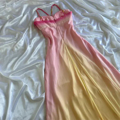 Spaghetti Straps Chiffon Colorful Party Dress Gothic Short Prom Dress Homecoming Dresses HZ1024