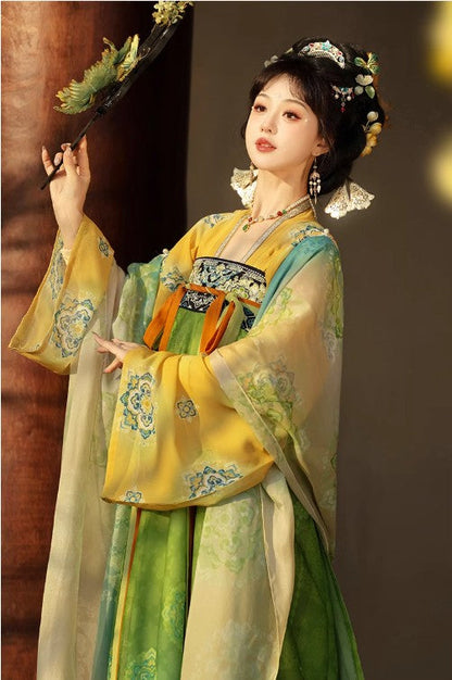 HanFu Noble Tang Dynasty Princess Evening Dresses Prom Dresses HZ1024