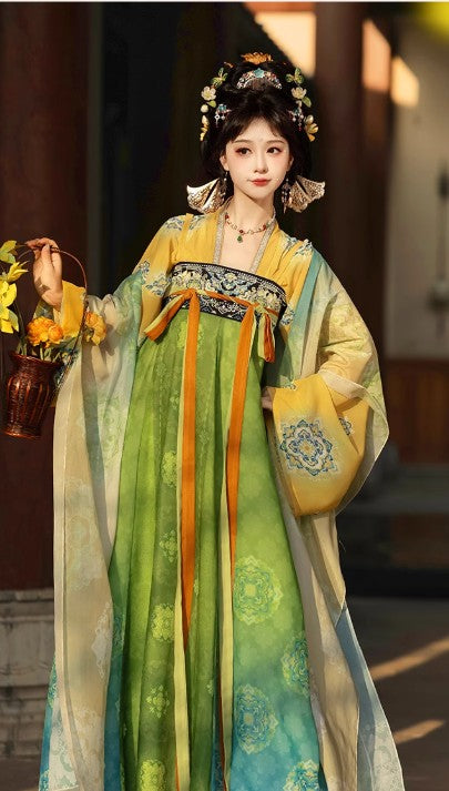 HanFu Noble Tang Dynasty Princess Evening Dresses Prom Dresses HZ1024