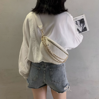 all-match chain Waist bag HZ1024