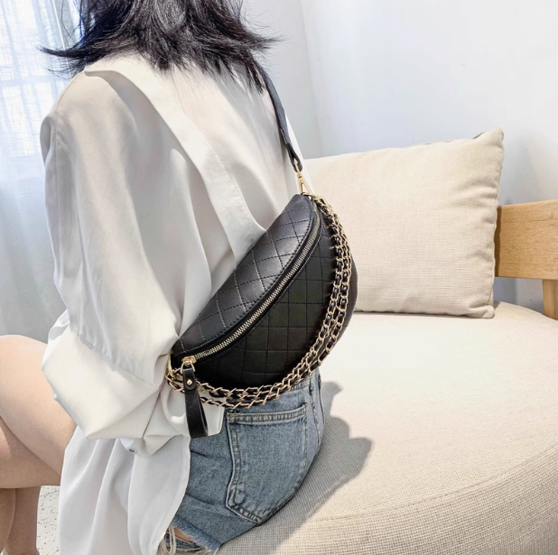 all-match chain Waist bag HZ1024