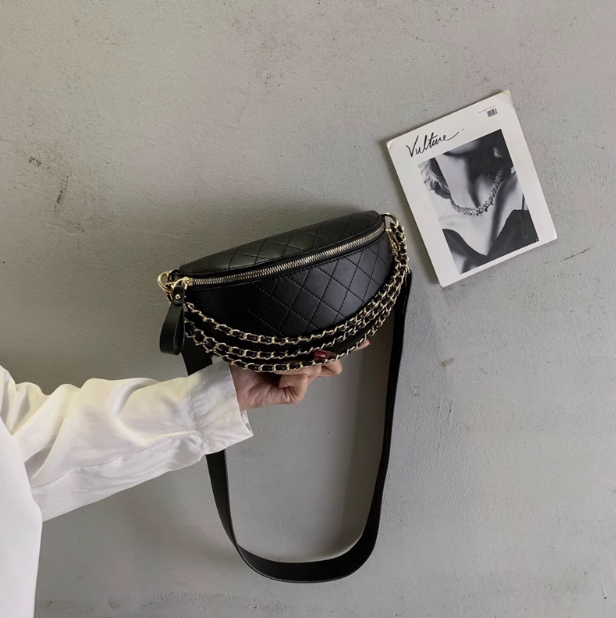 all-match chain Waist bag HZ1024