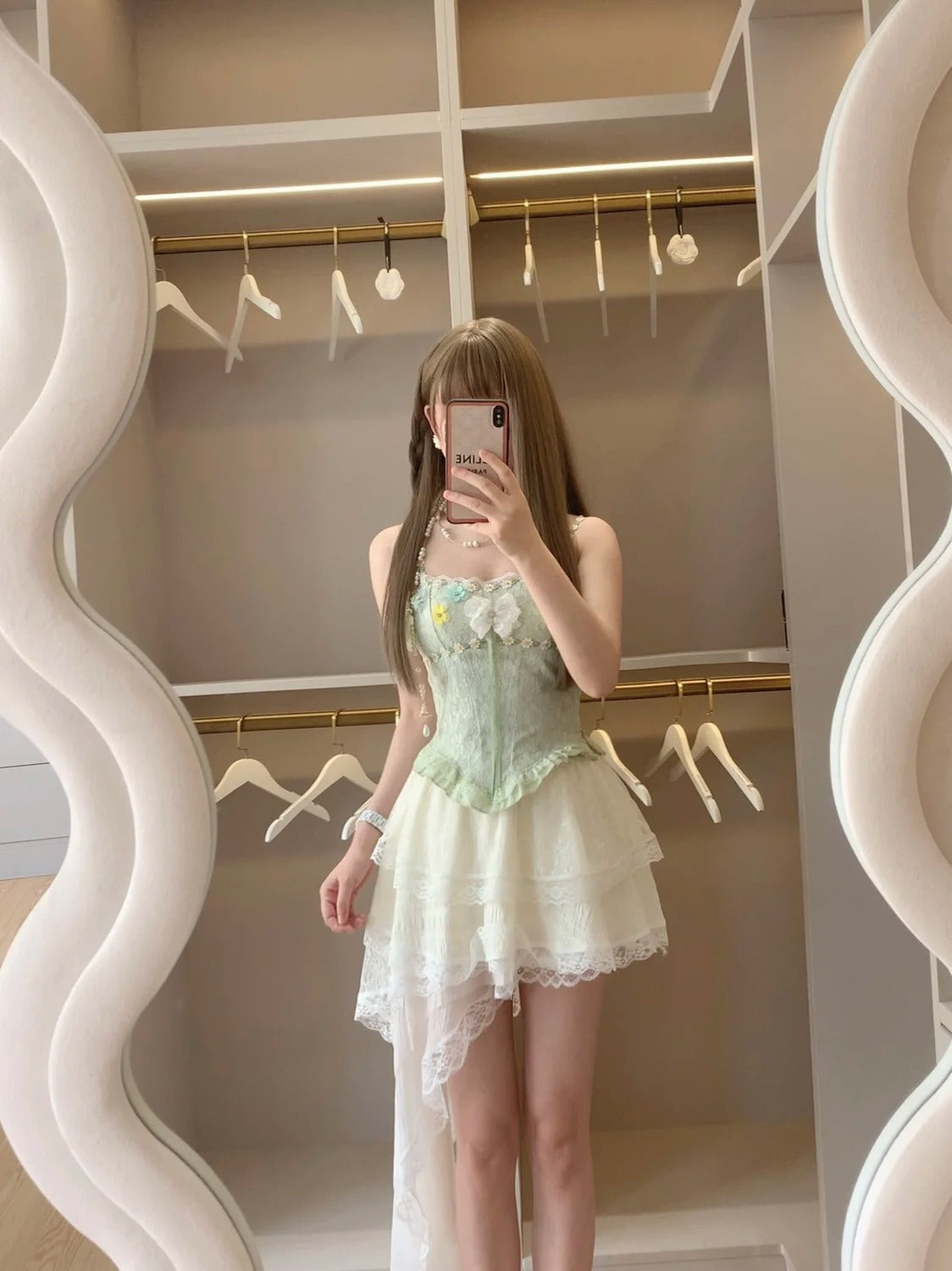 Spaghetti Straps A-Line Homecoming Dresses Sweet Lace Short Prom Dress HZ1024