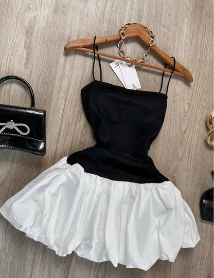 Elegant Hepburn style black strapless Party Dresses Sweet Short Homecoming Dress ED02129